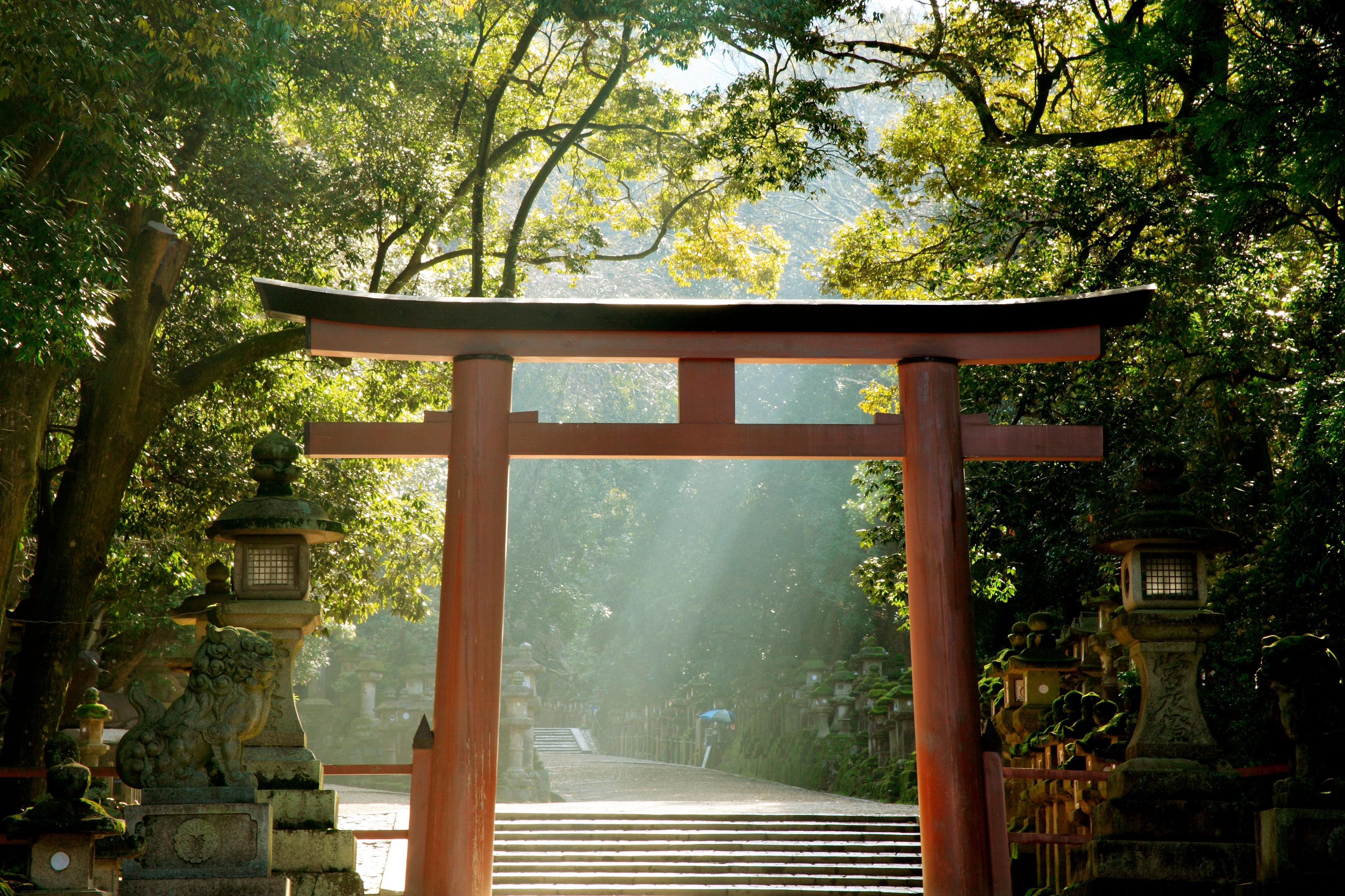 和風の建物の画像